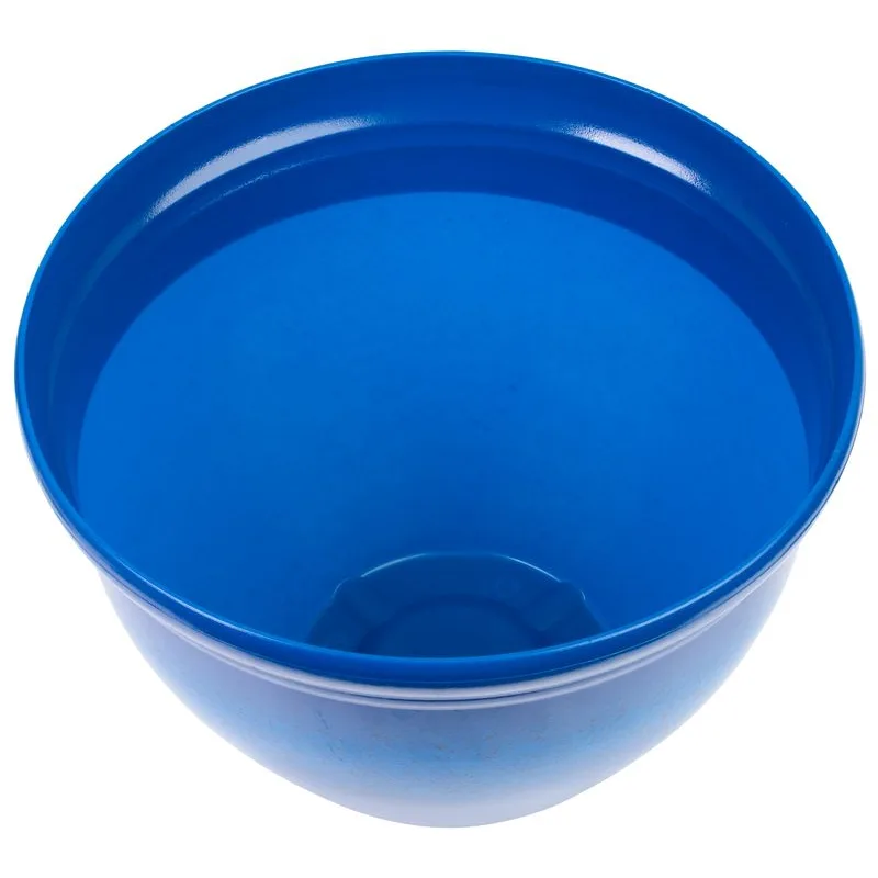 Modrý kvetináč Strend Pro, glazúra, 38 cm