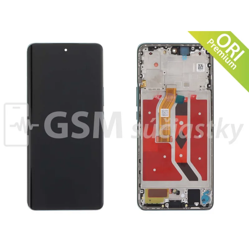 LCD displej + Dotykové sklo a Rám Honor Magic 6 Lite Originál Farba: Zelená
