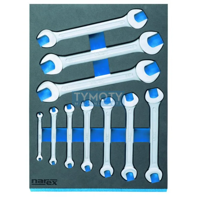 Modul stranových kľúčov 4-24mm/10dielov DIN 3110, NAREX-MODUL, M 230600.610 - DIN3110
