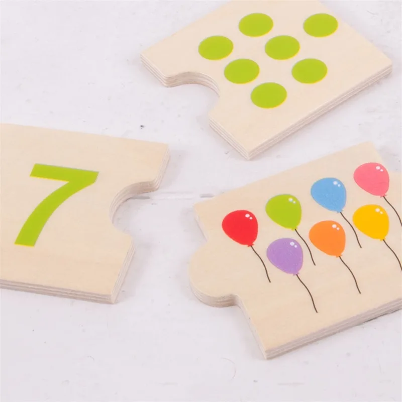Bigjigs Toys Edukatívne puzzle Počítanie