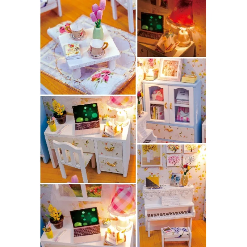 Dvěděti Miniatúra domčeka Hemiolina izba