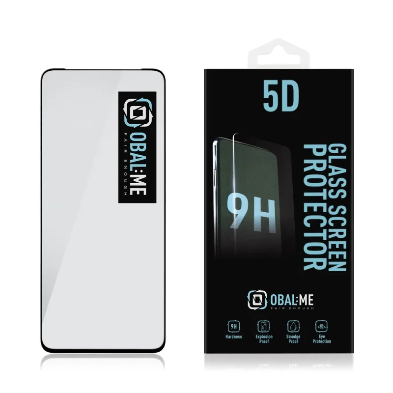 OBAL:ME 5D Tvrdené Sklo pre Xiaomi Redmi 14C 4G/Poco C75 Black