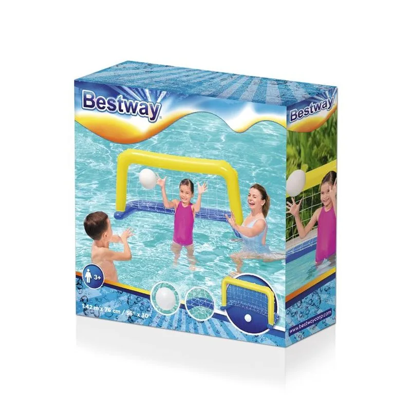 Bestway 52123 Bránka, 137x66 cm, nafukovacia + lopta