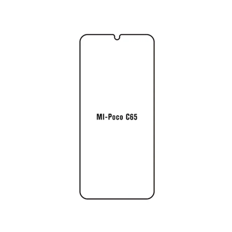 Ochranná fólia Sunshine Hydrogel pre Xiaomi Poco C65 Variant:: zadná čirá