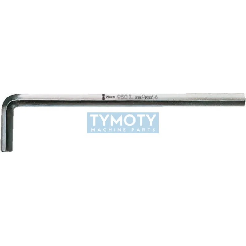 Kľúč imbus dlhý chrómovaný 950 L, WERA, 021620-4.0x140