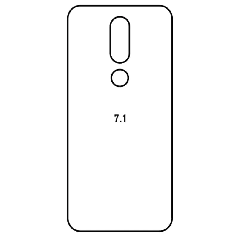 Ochranná fólia Sunshine Hydrogel pre Nokia 7.1 Variant:: predná čirá