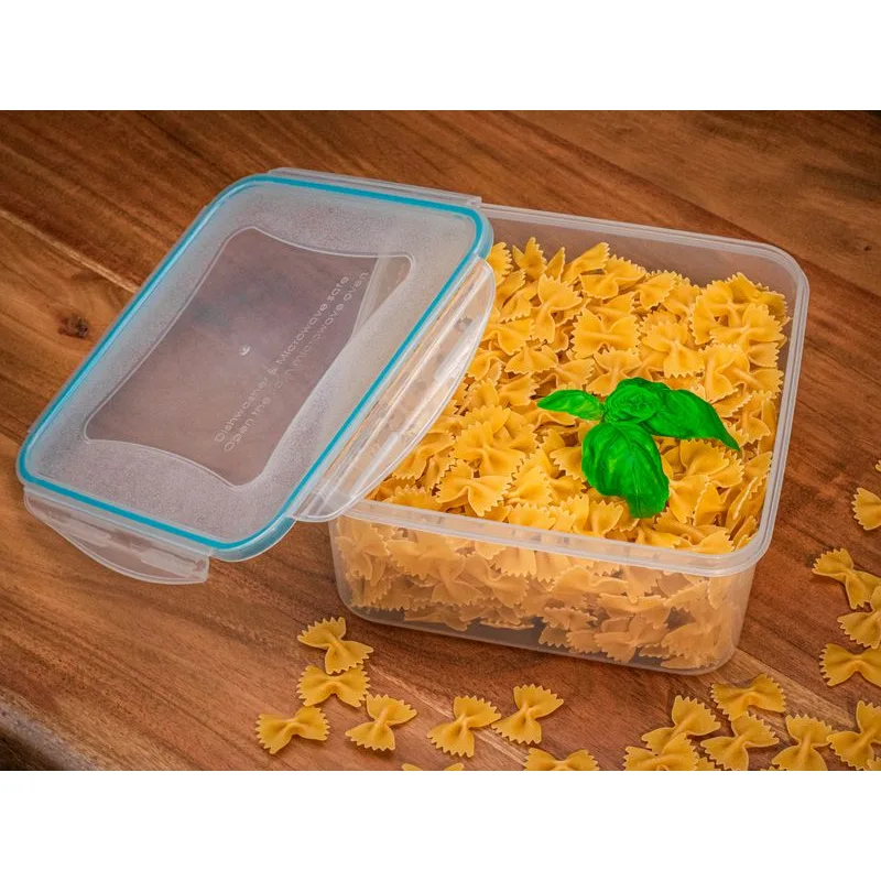 Dóza na potraviny MagicHome 3,00 l, štvorcová, Clip uzáver