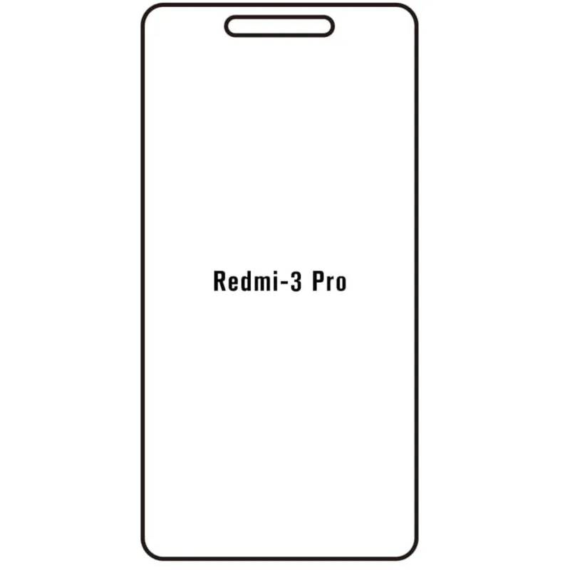 Ochranná fólia Sunshine Hydrogel pre Xiaomi Redmi 3 Pro Variant:: zadná matná
