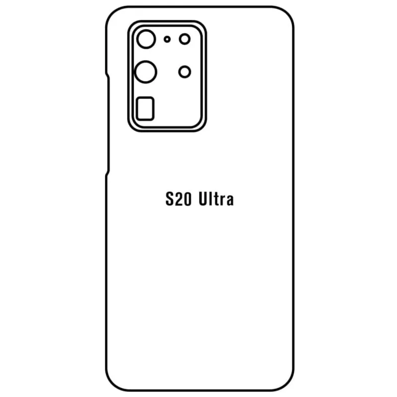 Ochranná fólia Sunshine Hydrogel pre Samsung Galaxy S20 Ultra (SM-G988) Variant:: zadná čirá