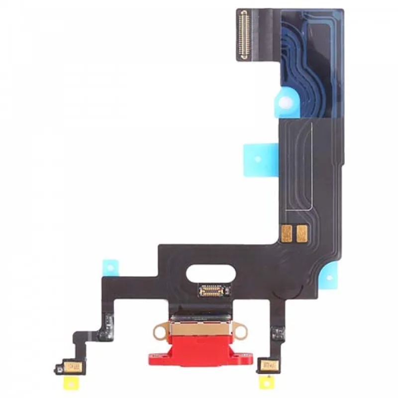 Flex kábel nabíjania iPhone XR - nabíjací konektor, mikrofón Farba: Modrá