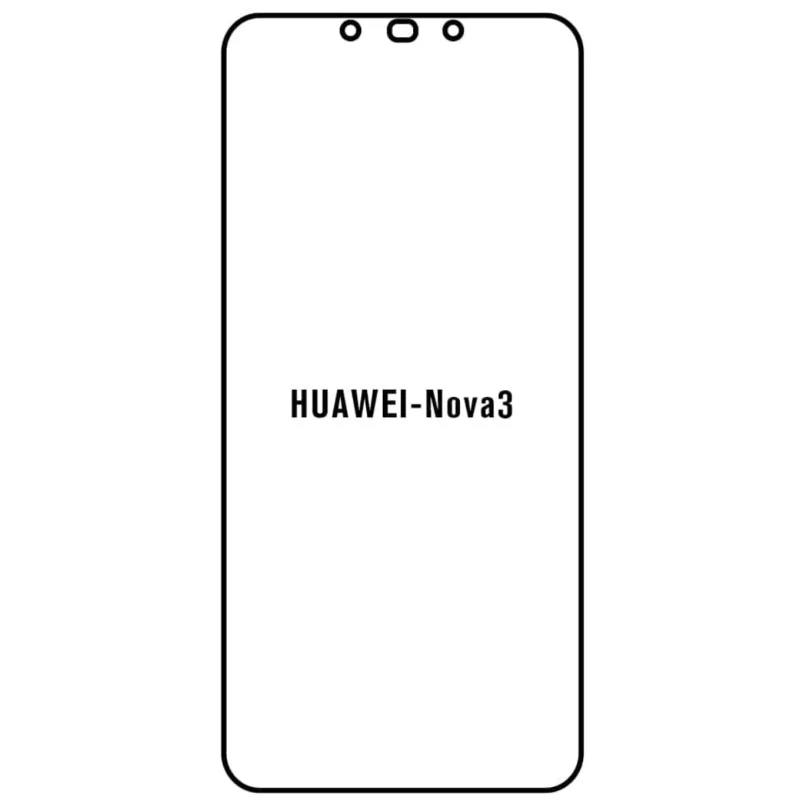 Ochranná fólia Sunshine Hydrogel pre Huawei Nova 3 Variant:: zadná matná