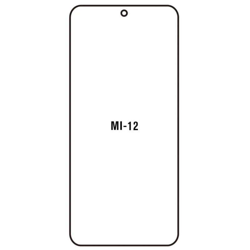Ochranná fólia Sunshine Hydrogel pre Xiaomi 12 Variant:: predná matná