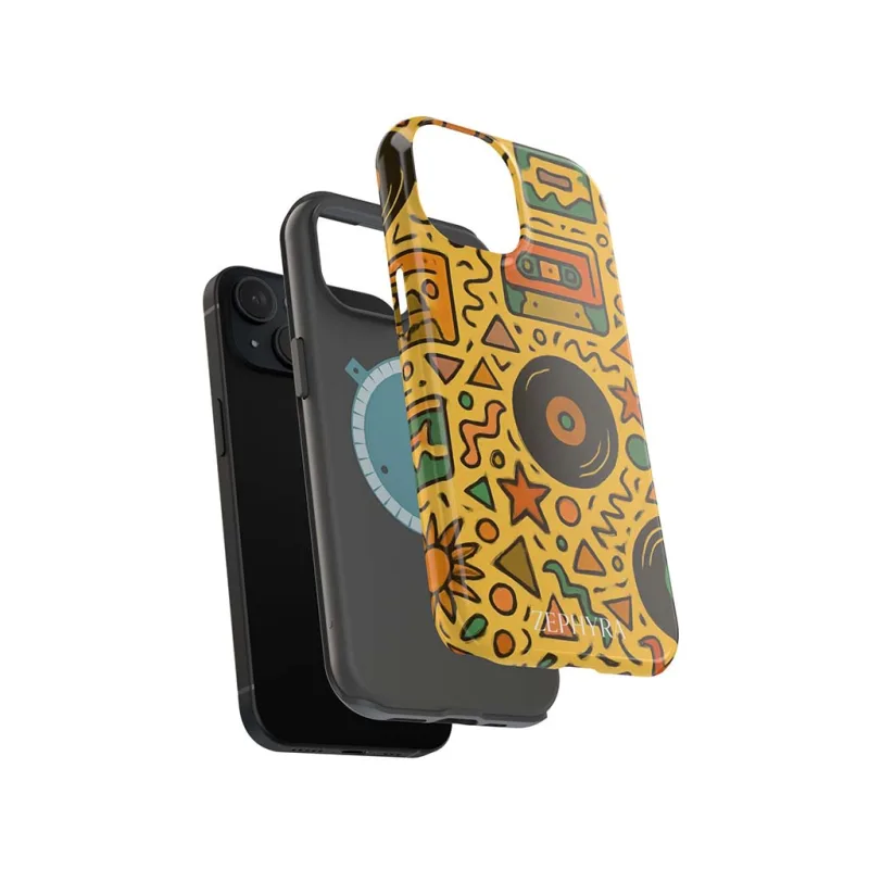 ZEPHYRA Retro Vibes - iPhone 15 Kryt
