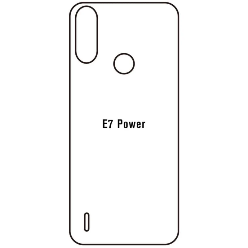 Ochranná fólia Sunshine Hydrogel pre Motorola Moto E7/E7i Power Variant:: zadná čirá