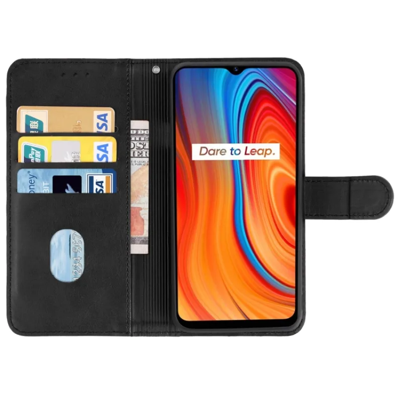 Knižkové puzdro Realme C3 Farba: Čierna