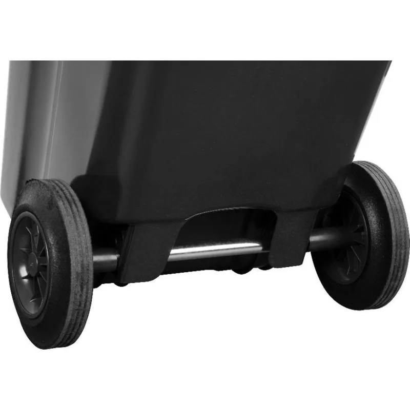 Smetná nádoba MGB 120 l, plastová, čierna, HDPE