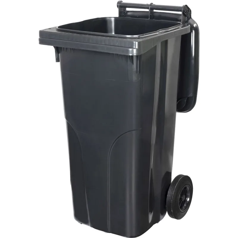 Smetná nádoba MGB 120 l, plastová, čierna, HDPE