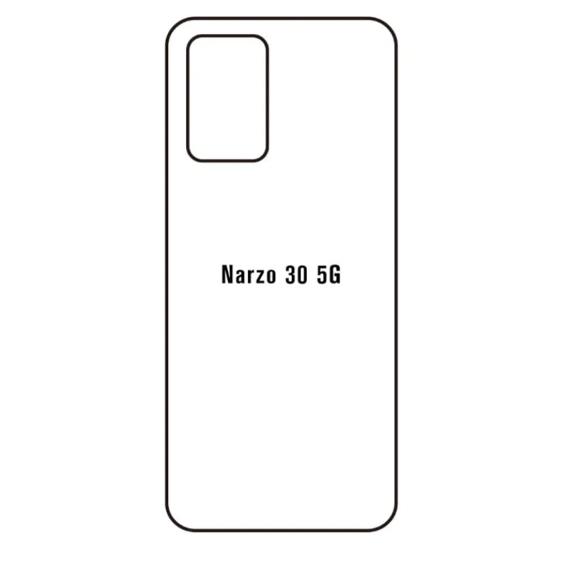 Ochranná fólia Sunshine Hydrogel pre Realme Narzo 30 5G Variant:: zadná matná