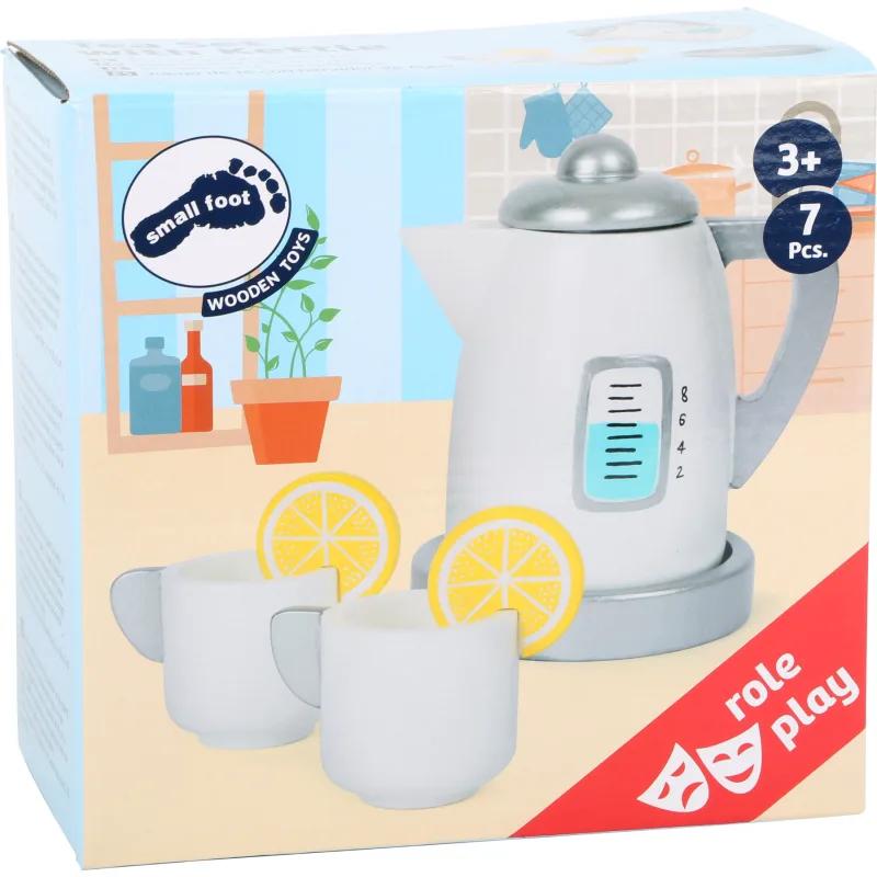 Čajový set s kanvicou do detských kuchyniek