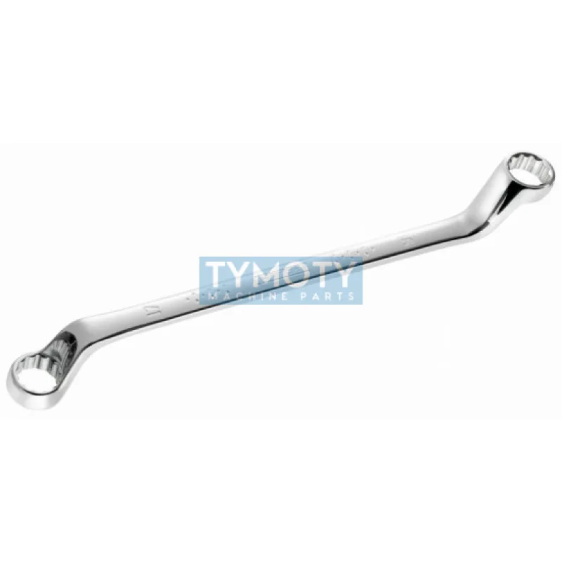 Očkový kľúč vyhnutý 75 ° DIN 838, TONA EXPERT, E113326 - 16x17