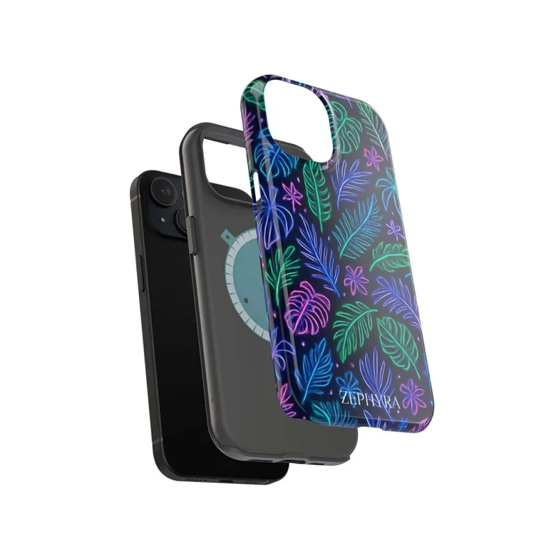 ZEPHYRA Neon Jungle - iPhone 13 Mini Kryt