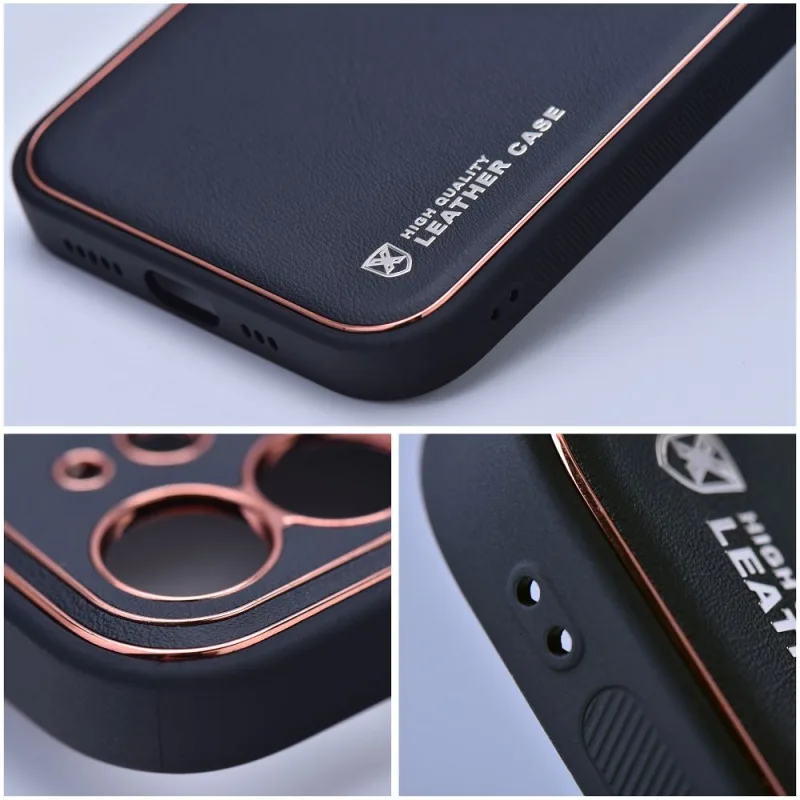 Leather Case Zadný kryt Leather pre Samsung Galaxy S24 Plus, S926 Farba: Žltá