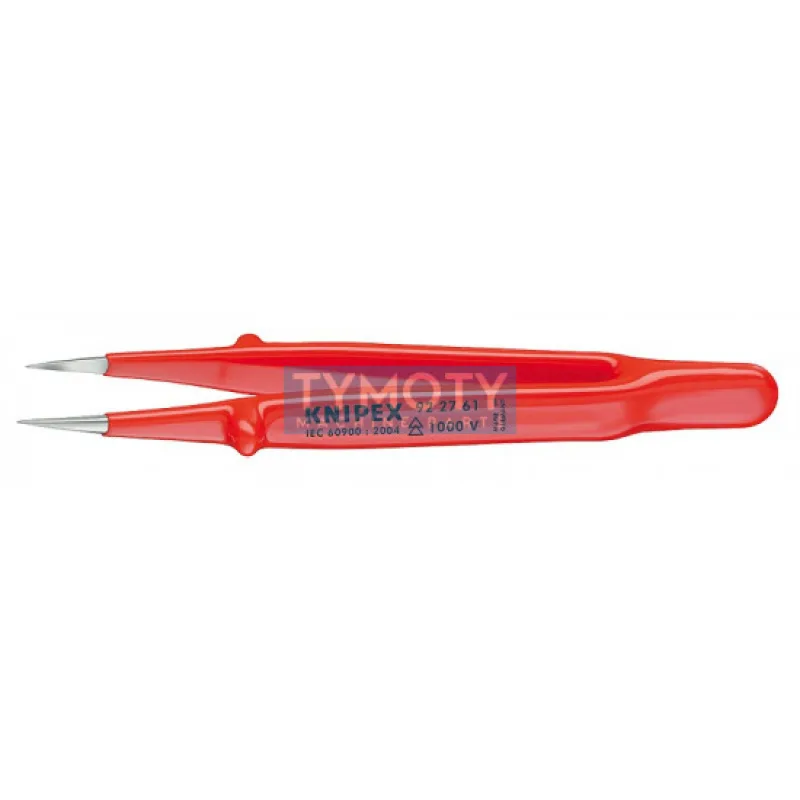 KNIPEX 92 27 61 Precízna pinzeta s vodiacim kolíkom 130 mm