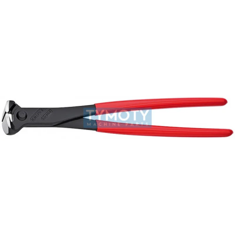 KNIPEX 68 01 280 Čelné štiepacie kliešte, plastové návleky, fosfátované na čierno 280 mm
