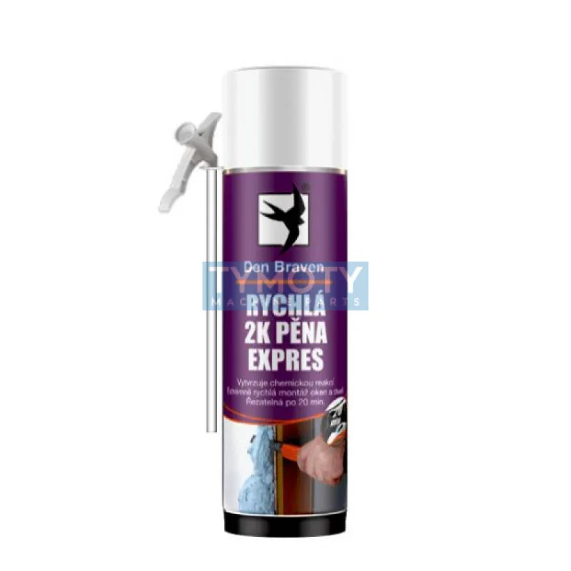 Den Braven Rýchla 2K pena EXPRES - 400 ml modrá, trubičková _40310EXP