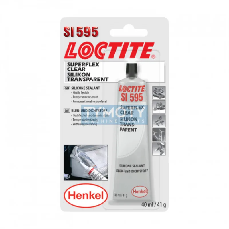 Loctite SI 595 - 310 ml číre silikónové lepidlo SuperFlex