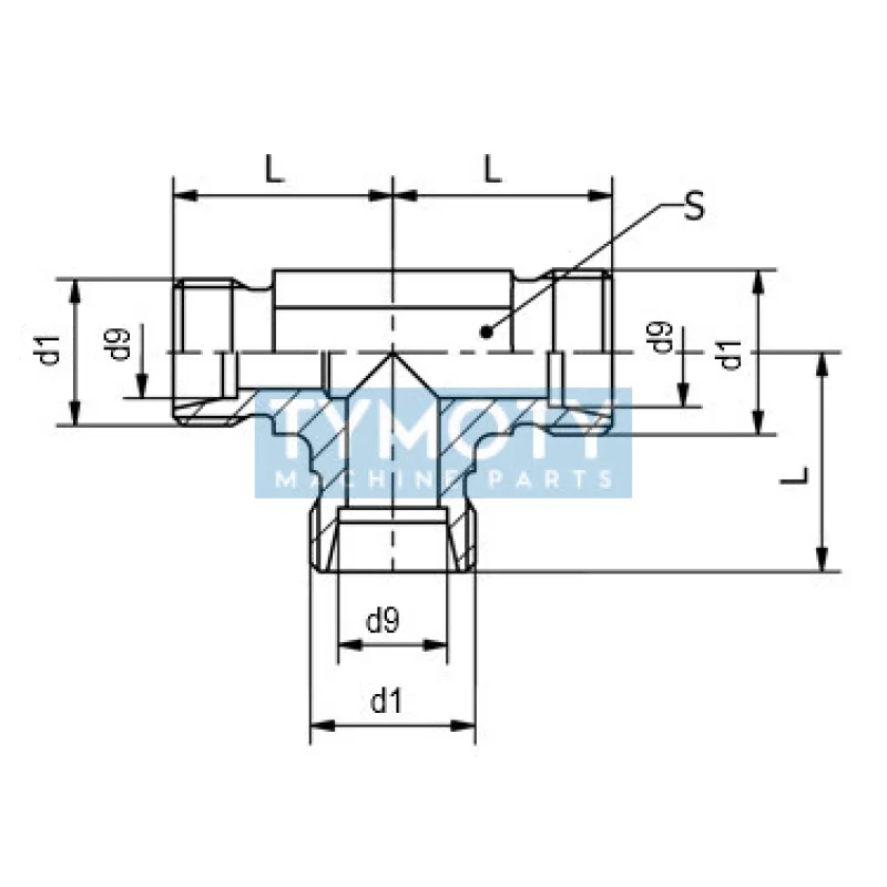 Spojka TS2 6L 3xM12x1,5
