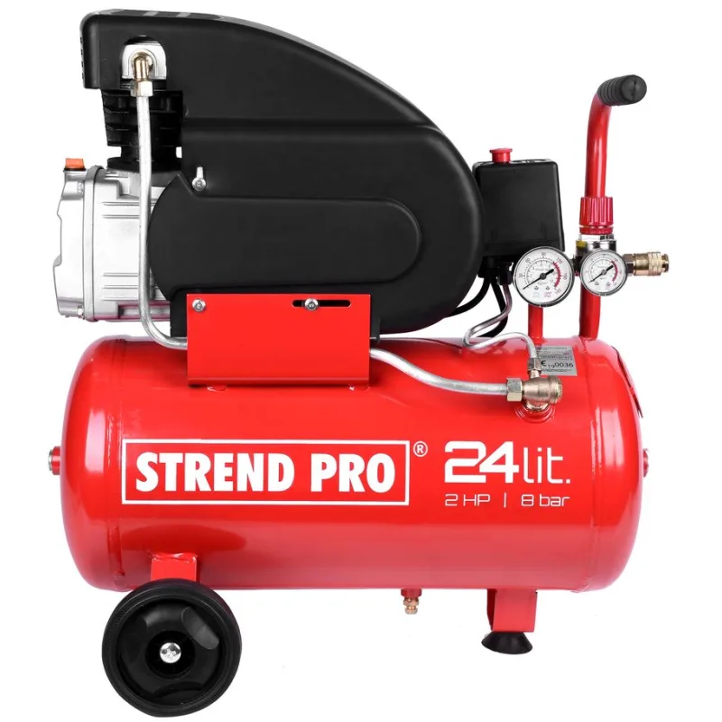 Kompresor Strend Pro FL2024-08, 1,5 kW, 24 litrov, olejový