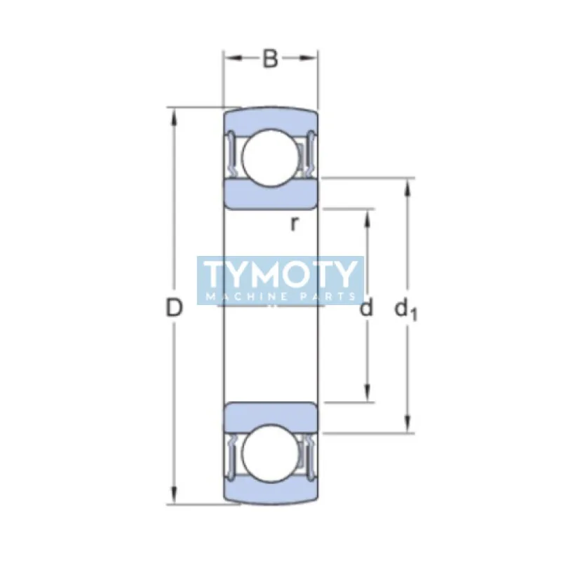SKF 1726206-2RS1 upínacie ložisko