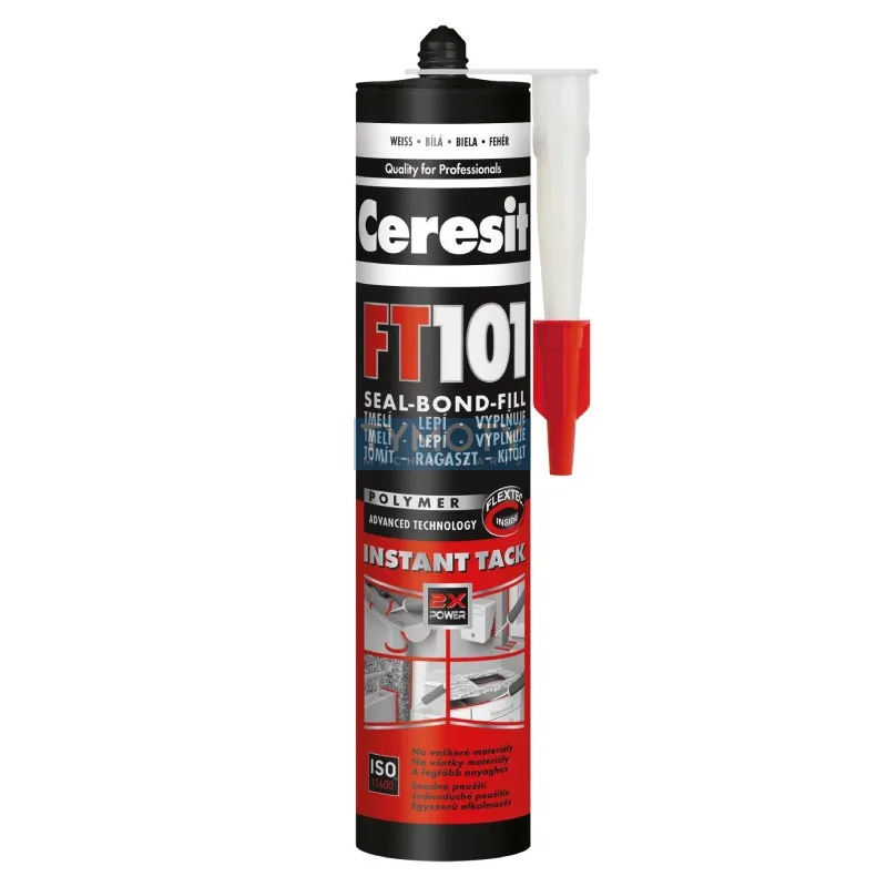 Ceresit FT 101 - 280 ml lepiaci tmel na všetky materiály sivý