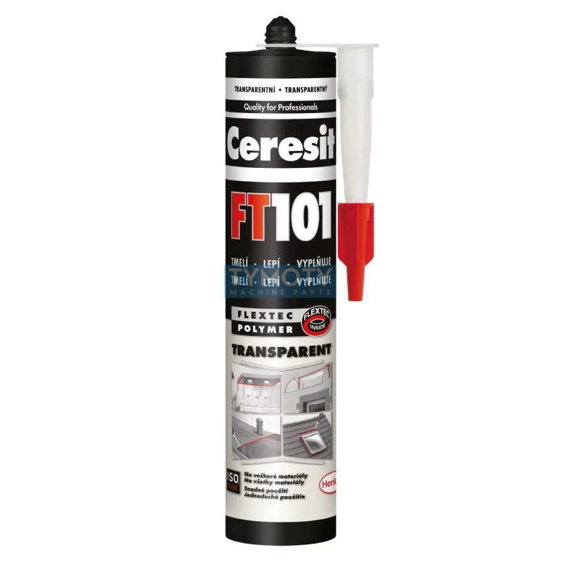 Ceresit FT 101 - 280 ml lepiaci tmel na všetky materiály transparent