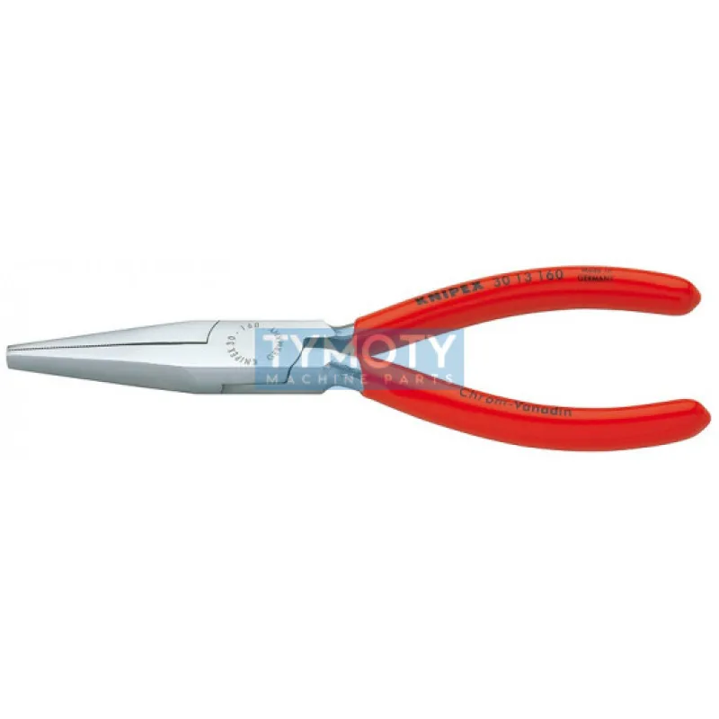 KNIPEX 30 13 160 Kliešte typu Langbeck, plastové návleky, chrómované 160 mm