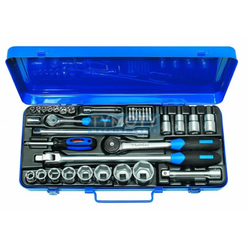 Súprava náradia 35 dielov 1/4" a 1/2" - Tona Expert