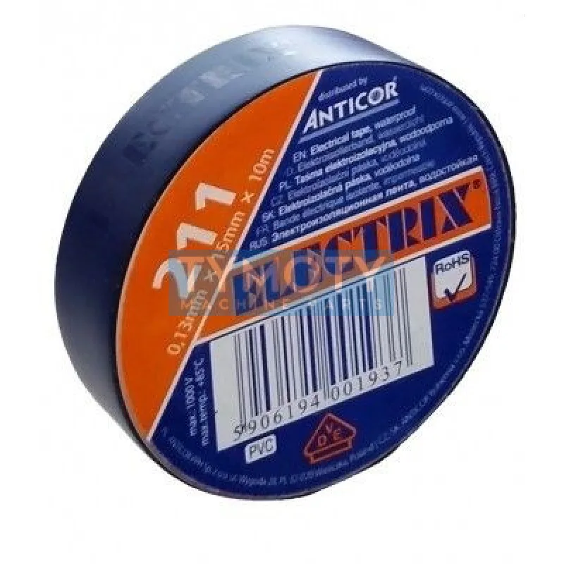 Páska izolačná PVC 0,13x15x10-modrá