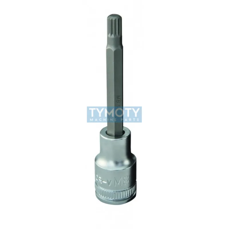 Hlavica zástrčná 1/2" XZN 100mm, NAREX HL-1/2", M5 - 760491M05