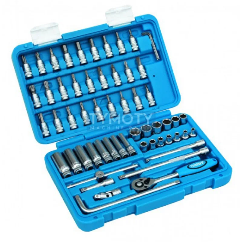 Súprava hlavíc a ovládačov 1/4", NAREX-SADA, 59-dielna, 1/4" - 443001387 /HS002006/