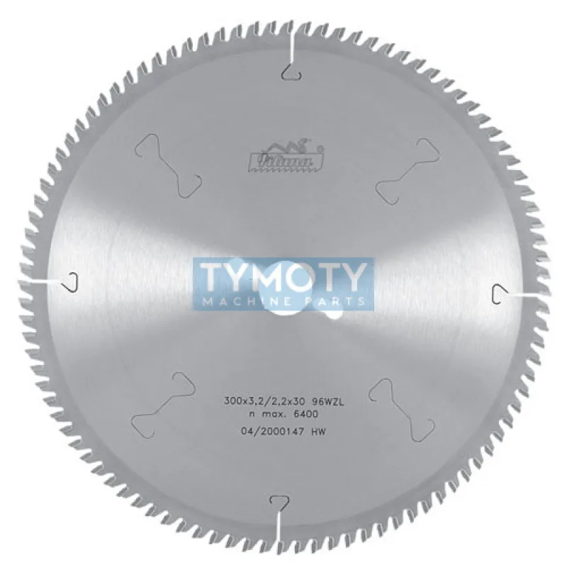 Pílkový kotúč s SK formátovací na rezanie tvrdých driev, 225398-11, 350x3,6x30 mm WZ L-108 Z