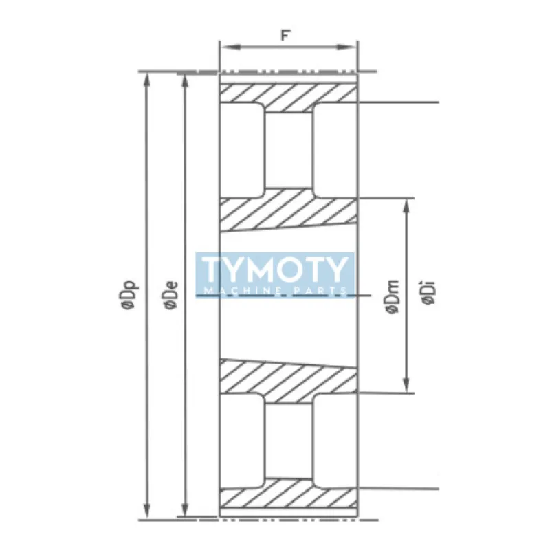Remenica TB 192 14M 85 optibelt ZRS na Taper Lock