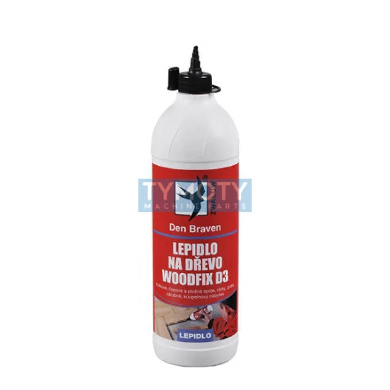 Den Braven Lepidlo na drevo WOODFIX D3 - 750 g transparentné, dóza _50232FF