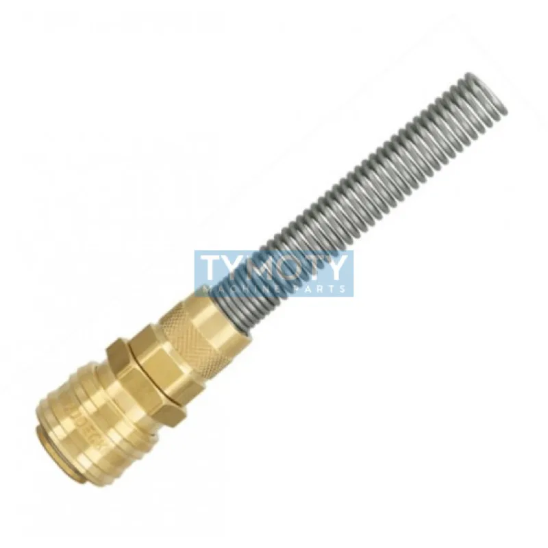 Rýchlospojka DN 7,2 pre hadicu 9x12 mm s ochrannou pružinou, LÜDECKE ES9TQF