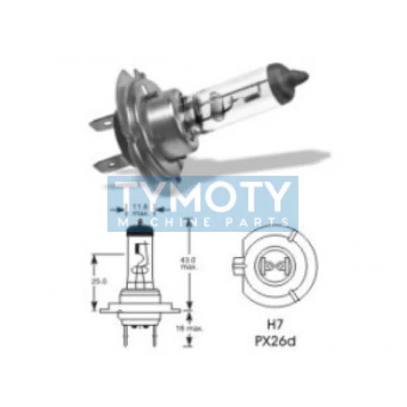 Žiarovka Elta 12V H7 PX26d Long Life