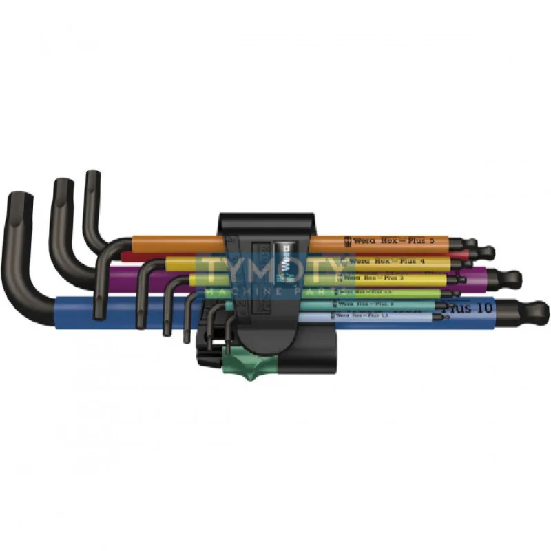 Súprava kľúčov imbus 950 SPLK/9 SM N SB Multicolour (9 ks), WERA, 073593