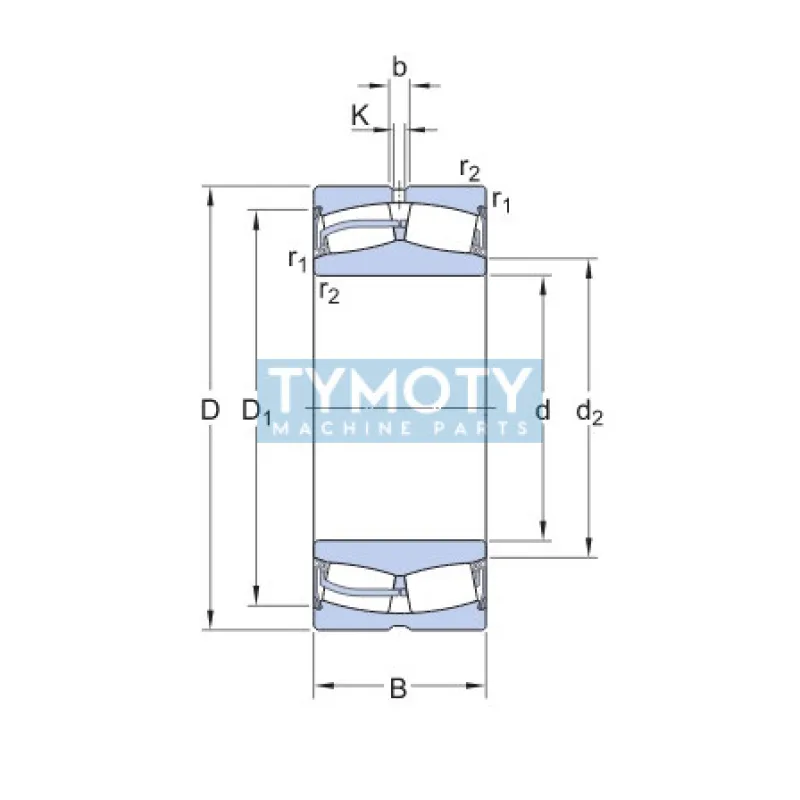 SKF 24122 2CS5/GEM súdkové ložisko