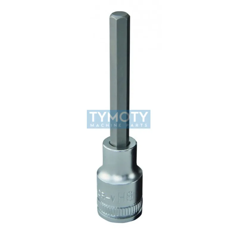Hlavica zástrčná 1/2" 6-ti hranná 100mm, NAREX HL-1/2" /6hr/, 8mm - 760491H08