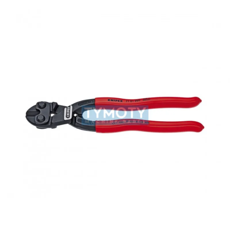 KNIPEX 71 01 200 CoBolt® Kompaktné pákové kliešte, plastové návleky, fosfát.na čierno 200 mm