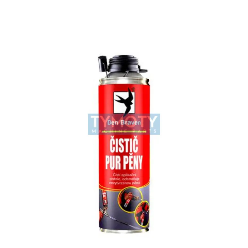 Den Braven Čistič PUR peny - 500 ml číra, dóza _40410RL
